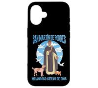 San Martín de Porres. Santo Patrono del Perú Custodia per iPhone 16