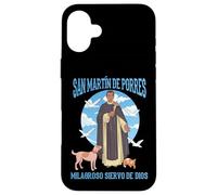 San Martín de Porres. Santo Patrono del Perú Custodia per iPhone 16 Plus