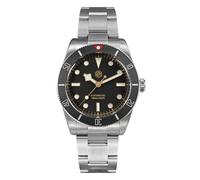 San Martin NH35 Orologio automatico da uomo subacqueo, resistente all'acqua 200 m, bracciale in acciaio inossidabile, lunetta verde, V 3, Subacqueo