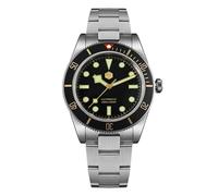 San Martin, orologio da uomo con movimento automatico NH35, SN008GD, orologio automatico da immersione da 40 mm, impermeabile fino a 20 bar, con vetro zaffiro luminoso, orologio meccanico da polso