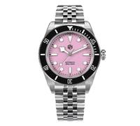 San Martin Pink BB Classic Luxury Diver Orologio da uomo NH35 automatico meccanico zaffiro impermeabile SN0128, V 1, classico