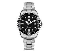 San Martin SN0009GD - Orologio subacqueo da uomo, con quadrante smaltato, 40 mm, YN55, automatico, meccanico, impermeabile, 300 m, SN0009GD