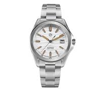 San Martin SN0129 Moda Uomo Dress Watch Orange NH35 Automatico Meccanico Business Orologi Impermeabili, V 2