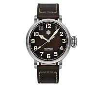 San Martin Vintage Pilot PT5000/YN55 Orologio meccanico da uomo in vetro zaffiro impermeabile in acciaio inossidabile orologio da polso, PT5000