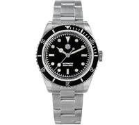 San Martin Vintage PT5000 6200 Uomini Diver Orologio Smaltato Quadrante Acqua Fantasma In Acciaio Inox Automatico Meccanico Orologi, nero