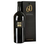 San Marzano Sessantanni 2018 Magnum, Primitivo di Manduria DOC, Vino Rosso Puglia, Vino Pugliese, 14,5% vol, 1,5 L con astuccio in legno