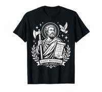San Mattia Apostolo Patrono Cattolico Santa Cresima Maglietta