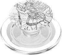 San Michele Arcangelo Cattolico Angelo Guerriero PopSockets PopGrip per MagSafe