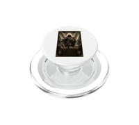 San Michele Arcangelo Cattolico Gotico Sacro Icona Arte PopSockets PopGrip per MagSafe