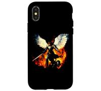 San Michele Arcangelo ci difende in battaglia Custodia per iPhone X/XS