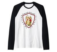 San Michele Arcangelo, Difendi In Battaglia Maglia con Maniche Raglan