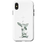 San Michele Arcangelo La morte viene inghiottita nella vittoria Custodia per iPhone X/XS