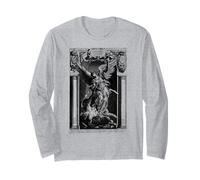 San Michele Arcangelo sconfigge Satana Christian Maglia a Manica
