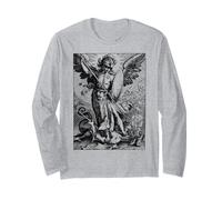 San Michele Arcangelo sconfigge Satana Christian Maglia a Manica