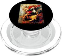 San Michele espellere Lucifero e gli Angeli caduti PopSockets PopGrip per MagSafe