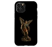San Michele l'Arcangelo sconfiggendo Satana - Catholic Custodia per iPhone 11 Pro