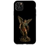 San Michele l'Arcangelo sconfiggendo Satana - Catholic Custodia per iPhone 11 Pro Max