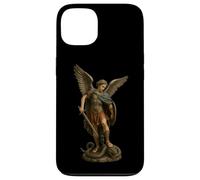 San Michele l'Arcangelo sconfiggendo Satana - Catholic Custodia per iPhone 13
