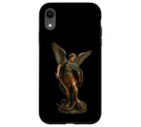 San Michele l'Arcangelo sconfiggendo Satana - Catholic Custodia per iPhone XR