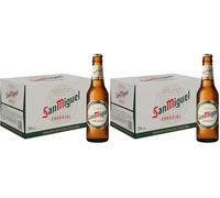 San Miguel Especial, Birra Bottiglia, Cassa, Pacco da 48x33cl