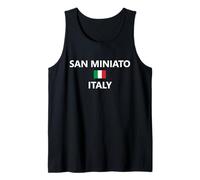 San Miniato Italia Bandiera Italiana Città Canotta