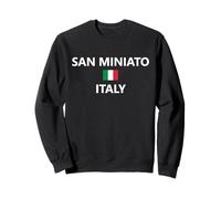 San Miniato Italia Bandiera Italiana Città Felpa