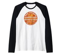 San Onofre Longboard Surf Club San Clemente Vibe Maglia con Maniche Raglan
