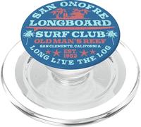 San Onofre Longboard Surf Club San Clemente Vibe PopSockets PopGrip per MagSafe