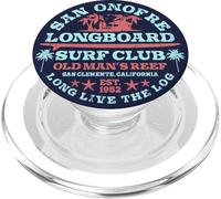 San Onofre Longboard Surf Club San Clemente Vibe PopSockets PopGrip per MagSafe