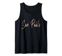 San Pablo California Vintage design elegante Canotta