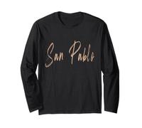 San Pablo California Vintage design elegante Maglia a Manica