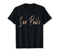 San Pablo California Vintage design elegante Maglietta