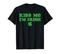 San Paddy Day Kiss Me I'm Irish Maglietta