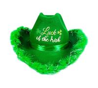 San Patricios, Cappelli Del Giorno Di San Patrick Per Le Donne | Strati Del Festival Irlandese | San Patrizio Day Cowgirl Caps Shamrock Per Accessori Halloween Ragazze Per Le Donne