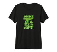 San Patrizio Anime Make Everyday Feel Lucky Maglietta Premium