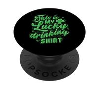 San Patrizio Questo è il mio bere fortunato PopSockets PopGrip Adesivo