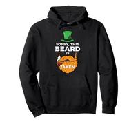 San Patrizio, Scusa se Questa Barba è Stata Presa, Saint Paddy Dad Men Felpa con Cappuccio