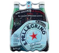 San Pellegrino Acqua Minerale Naturale Frizzante, 6 x 750ml