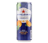 San Pellegrino Aranciata 33 onfezione da 24 Lattine