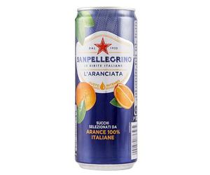 San Pellegrino Aranciata Lattina 33cl X24 pz