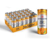 Sanpellegrino Aranciata Zero Lattine 24 x 33 cl