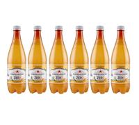 San Pellegrino Aranciata Zero Zuccheri, Bevanda Gassata Classica, 75cl, Confezione da 6 Bottiglie