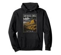 San Rafael Swell, Utah Felpa con Cappuccio