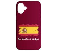 San Sebastián de los Reyes Spagna, bandiera spagnola, San Custodia per iPhone 16 Plus