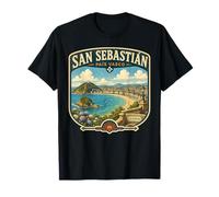 San Sebastian Spagna Paesi Baschi Souvenir Maglietta