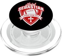 San Sebastiano Patrono dei giocatori di calcio Atleta sportivo PopSockets PopGrip per MagSafe