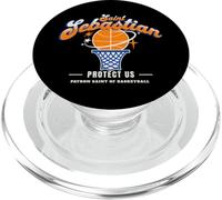 San Sebastiano Retrò Basket Patrono dell'Atleta Sportiva PopSockets PopGrip per MagSafe