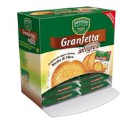 San Sepolcro - Granfetta Fette biscottate integrali rotonde fragranti e leggere - 192 monodosi da 15gr