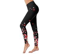 San Stampa Collant da Donna a Vita Alta Pantaloni a Compressione Yoga Running Fitness Leggings a Vita Alta Pantaloni Leggeri Estivi
