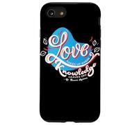 San Tommaso d'Aquino citazioni amore prende conoscenza Cattolica Santo Custodia per iPhone SE (2020) / 7/8